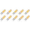 Lighto | LED Bulb | G9 Socket | Insert Lamp | Clear | 13mm | 2W | Pack of 10