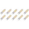 Lighto | LED Bulb | G9 Socket | Plug-in Lamp | Clear | 13mm | 2W | 10 Pieces Lighto | LED Bulb | G9 Socket | Plug-in Lamp | Clear | 13mm | 2W | 10 Pieces