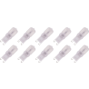 Lighto | LED Bulb | G9 Socket | Insert Lamp | Clear | 12mm | 2.5W | Pack of 10