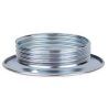 Threaded ring chrome E27