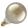 Bailey Spiraled Leslie | LED Globe Bulb | E27 Dimmable | 4W (replaces 40W) 125mm Smoked glass