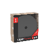 Calex | Metalen plafondplaat | Ø100mm | 1 gat | Mat Parel Zwart Calex | Metalen plafondplaat | Ø100mm | 1 gat | Mat Parel Zwart