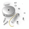 Calex | Metal ceiling plate | Ø100mm | 1 hole | Matt Nickel Calex | Metal ceiling plate | Ø100mm | 1 hole | Matt Nickel
