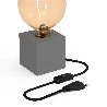 Calex | Table luminaire | E27 fitting | With switch | Max. 1x40W | Gray | 1.8M cord Calex | Table luminaire | E27 fitting | With switch | Max. 1x40W | Gray | 1.8M cord