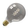 Calex | LED filament | Large socket E27 | G95 | Titanium | 4W Calex | LED filament | Large socket E27 | G95 | Titanium | 4W