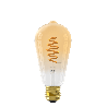 Calex | Smart | E27 fitting | Rustiek | ST64 | Goud | 7W | Bediening app