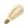 Calex | LED filament | Large socket E27 | Rustic ST64 | Gold | 5.5W Calex | LED filament | Large socket E27 | Rustic ST64 | Gold | 5.5W