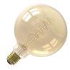 Calex | LED filament | Grote fitting E27 | G125 Globe | Goud | 5.5W | 3-step dimming