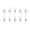 10x Halogen capsule bulb 12V 20W G4