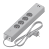 Calex Smart Home | Slimme Stekkerdoos | 4x + 2x USB Wifi