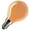 Incandescent Golf Ball Bulb | E14 Dimmable | 25W Orange