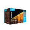 Modee | Kerstverlichting LED lichtsnoer | 2m en 70cm hoog | 100 Lichtpunten met 8 Lichtstanden | IP44 | Warm Wit Licht