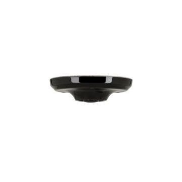 Bailey ceiling cup porcelain black