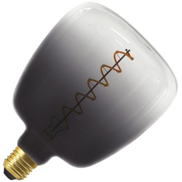 Bailey Colour Flask | LED Lamp Giant | Large Socket E27 Dimmable | 4W (replaces 15W) Smoked Glass