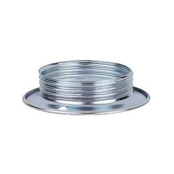 Threaded ring chrome E27