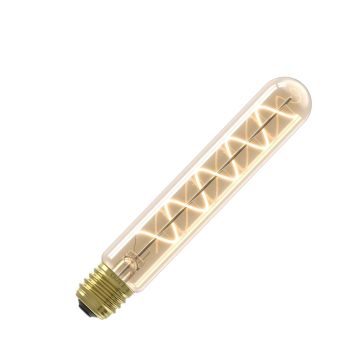 Calex | LED filament | Large socket E27 | T45 | Tube | Gold | 2.5W