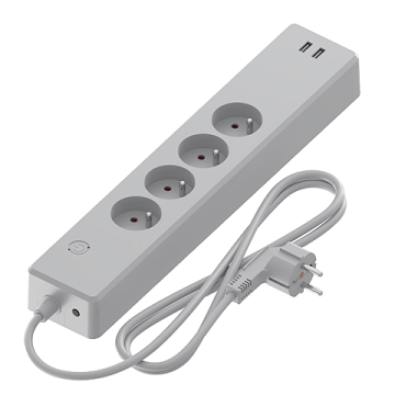Calex Smart Home | Smart Socket | 4x + 2x USB Wifi