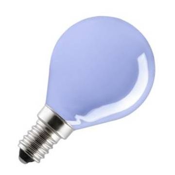 Incandescent Golf Ball Bulb | E14 Dimmable | 15W Blue