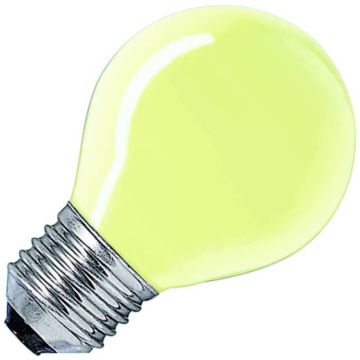 Incandescent Golf Ball Bulb | E27 Dimmable | 25W Yellow