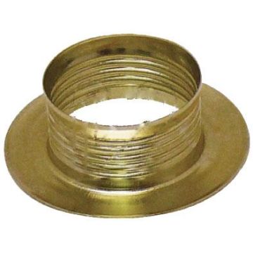 Threaded ring brass E27