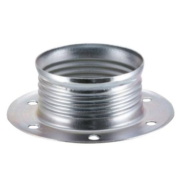 Metal threaded ring E14