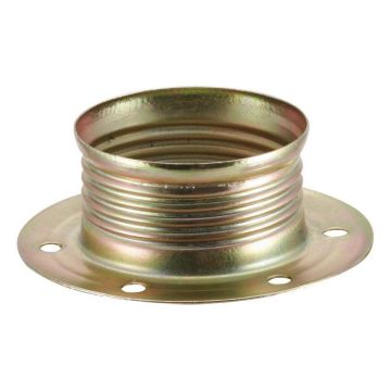 Threaded ring brass E14