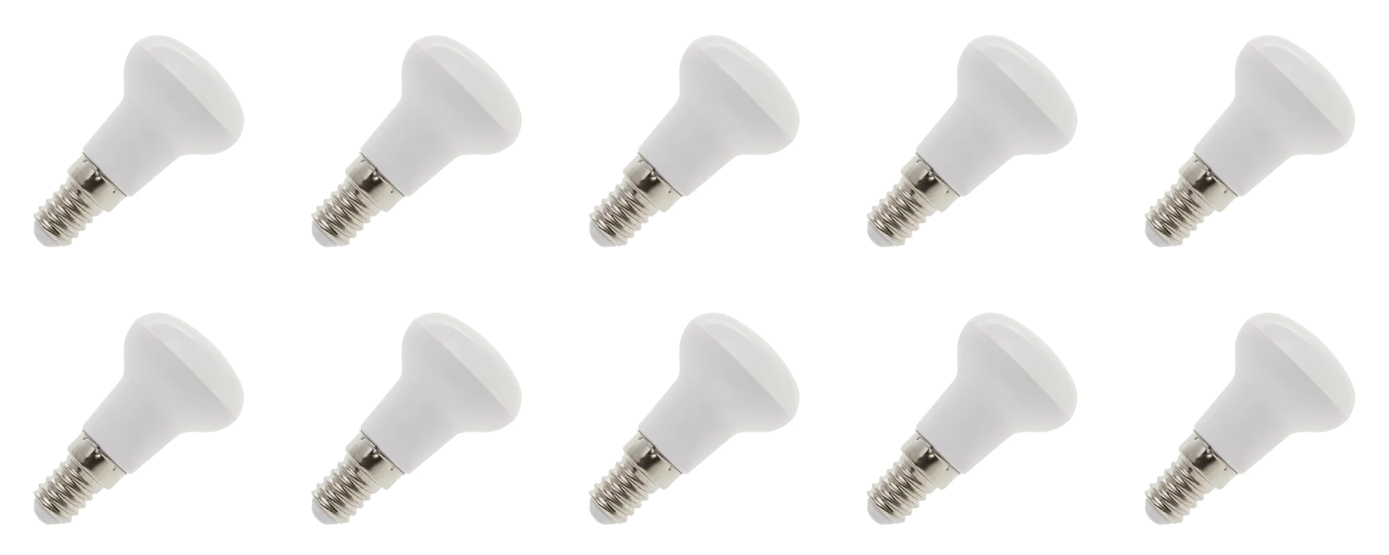 Lighto | LED Bulb | Small Socket E14 | Reflector Lamp | Clear | 39mm | 4W | Pack of 10