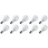 Lighto | LED Bulb | Large Socket E27 | Standard Lamp | Clear | 60mm | 12W | Pack of 10