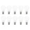 10x Incandescent Light Bulb | B22d Dimmable | 75W Frosted