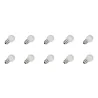 Lighto | LED Bulb | Large Socket E27 | Globe Bulb | Clear | 45mm | 1W | Pack of 10