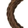 Bailey textile cable twisted 2x0,75mm brown 3m