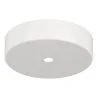 Bailey ceiling cup metal white + white cord grip
