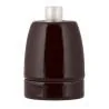 Bailey fixture porcelain E27 brown