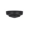 Bailey ceiling cup plastic small black RAL9005