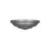 Bailey ceiling cup plastic large grey RAL9007