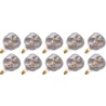 Lighto | LED Filament | Large Socket E27 | Other | Black | 125mm | 4W | 10 Pieces