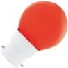 Bailey | LED Golf Ball Bulb | B22d| 1W (replaces 10W) Red