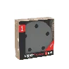 Calex | Metal ceiling plate | Ø100mm | 5 holes | Concrete
