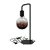 Calex | U-Line Table Lamp | Black | E27 socket | With on/off switch | Max. 1x60W | H53cm | 150cm cable