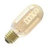 Calex | LED filament | Large socket E27 | T45 | Tube | Gold | 3.8W