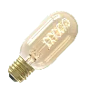 Calex | LED filament | Large fitting E27 | T45 | Tube | Gold | 5.5W