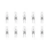 10x Halogen capsule bulb 12V 10W G4
