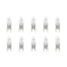 10x Halogen capsule bulb 42W 230V G9 (replaces 60W)