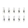 10x Halogen capsule bulb 20W 230V G9 (replaces 25W)