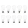 10x Incandescent Light Bulb | B22d Dimmable | 25W Frosted