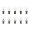 10x Incandescent Golf Ball Bulb | B22d Dimmable | 25W