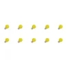 Lighto | LED Bulb | Large Socket E27 | Globe Bulb | Yellow | 45mm | 1W | Pack of 10