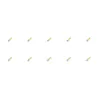 Lighto | LED Filament | G9 Socket | Insert Lamp | Clear | 16mm | 3W | Pack of 10