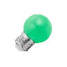  Lighto | LED Ball Lamp Plastic | E27 | 1W Green