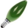 Incandescent Candle Bulb | E14 Dimmable | 25W Green
